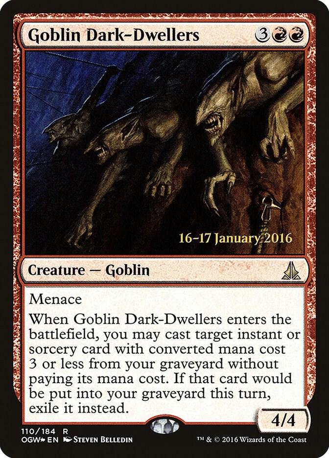 Goblin Dark Dwellers 110 (Prerelease Cards)  - Foil | Good Games Adelaide SA