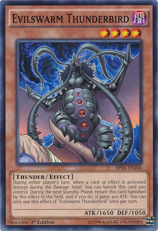 Evilswarm Thunderbird [BP03-EN104] Common | Good Games Adelaide SA