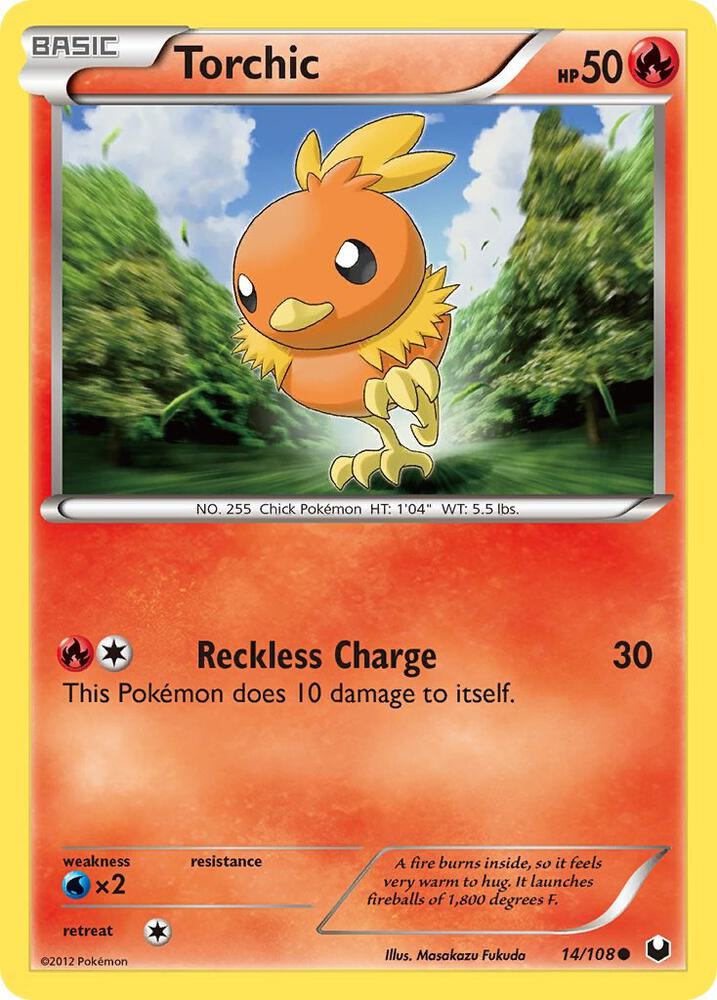Torchic 14 14/108 (Dark Explorers)  | Good Games Adelaide SA