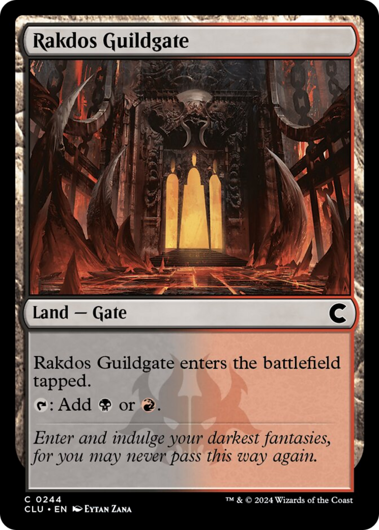 Rakdos Guildgate [Ravnica: Clue Edition] | Good Games Adelaide SA