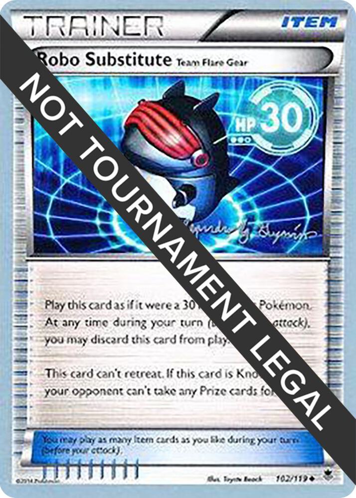 Robo Substitute Team Flare Gear 2015 Alejandro Ng Guzman 102/119 (World Championship Decks)  | Good Games Adelaide SA