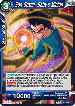 Son Goten, Baby's Minion [BT11-036] | Good Games Adelaide SA