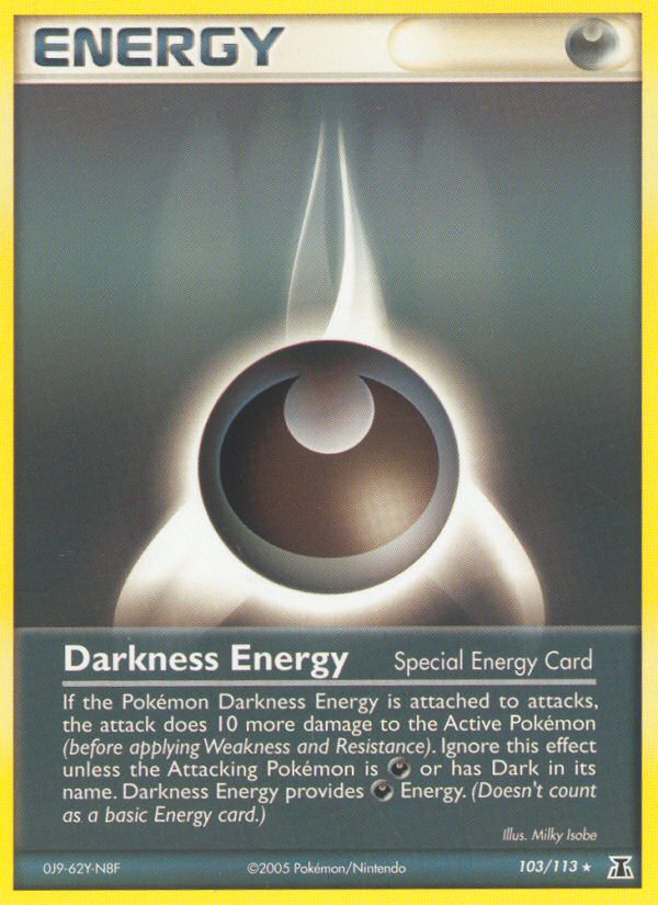 Darkness Energy (103/113) [EX: Delta Species] | Good Games Adelaide SA