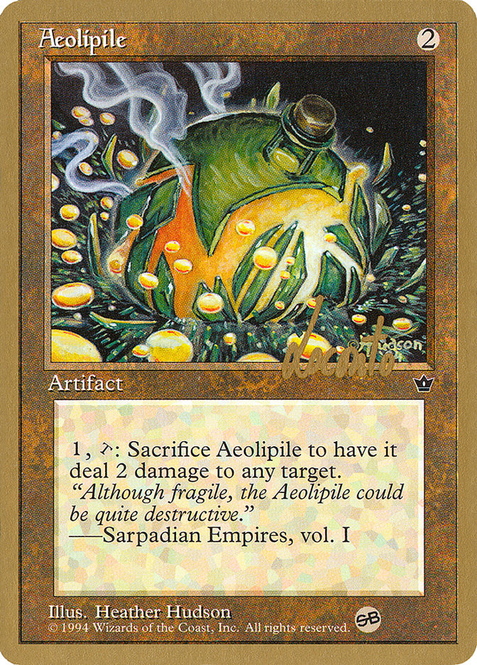 Aeolipile (Michael Loconto) (SB) [Pro Tour Collector Set] | Good Games Adelaide SA