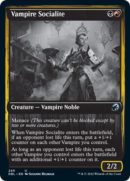 Vampire Socialite 249 (Innistrad: Double Feature)  | Good Games Adelaide SA