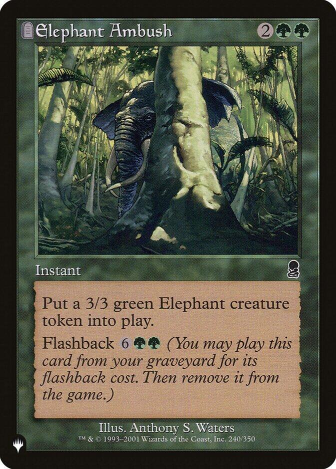 Elephant Ambush 240/350 (The List Reprints)  | Good Games Adelaide SA