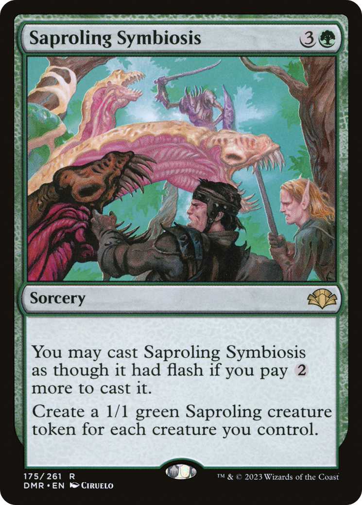 Saproling Symbiosis [Dominaria Remastered] | Good Games Adelaide SA