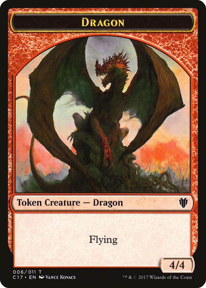 Dragon // Gold 6 // 10 (Commander 2017)  | Good Games Adelaide SA