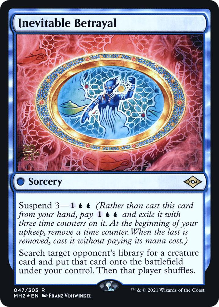 Inevitable Betrayal 47 (Prerelease Cards)  - Foil | Good Games Adelaide SA