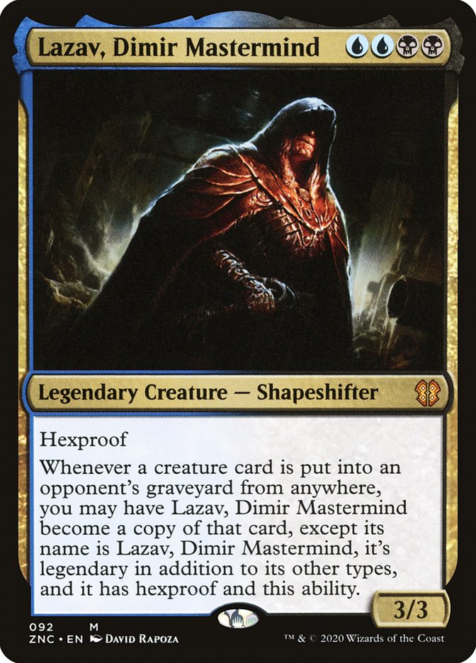 Lazav, Dimir Mastermind 92 (Commander: Zendikar Rising)  | Good Games Adelaide SA