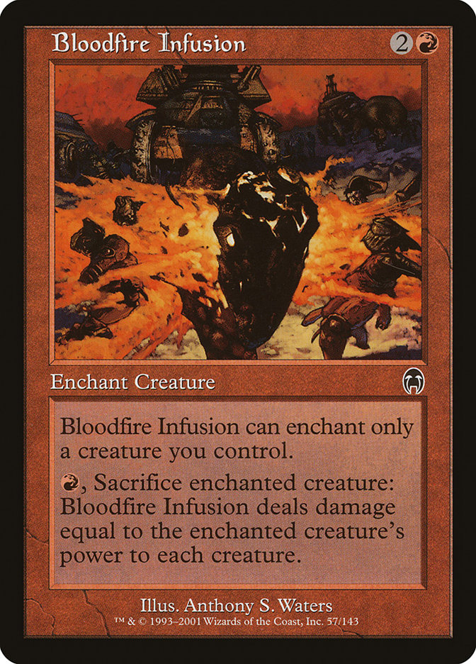 Bloodfire Infusion 57 (Apocalypse)  - Foil | Good Games Adelaide SA