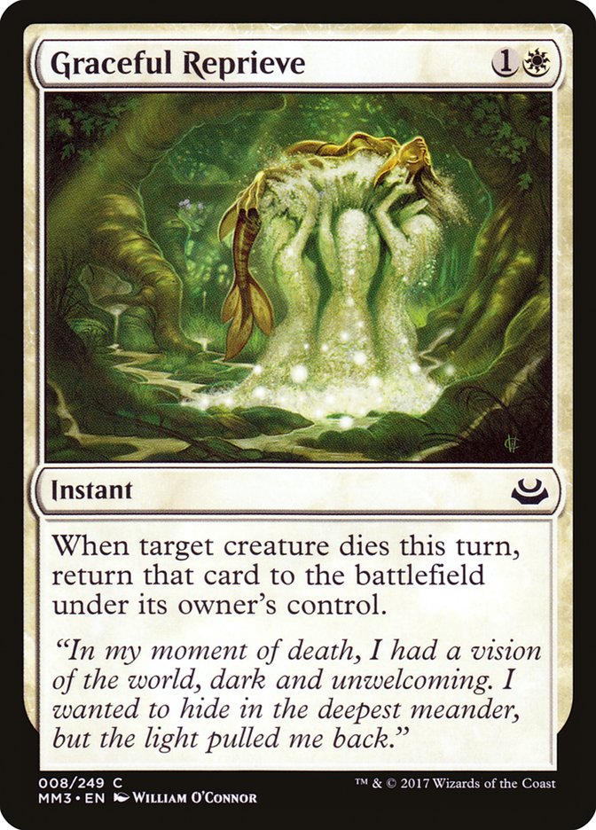Graceful Reprieve 8 (Modern Masters 2017)  - Foil | Good Games Adelaide SA