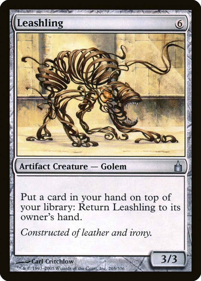 Leashling 265/306 (Ravnica: City of Guilds)  | Good Games Adelaide SA
