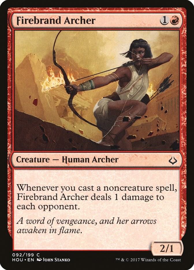 Firebrand Archer 92 (Hour of Devastation)  - Foil | Good Games Adelaide SA