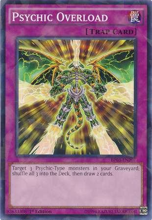 Psychic Overload [BP03-EN207] Shatterfoil Rare | Good Games Adelaide SA