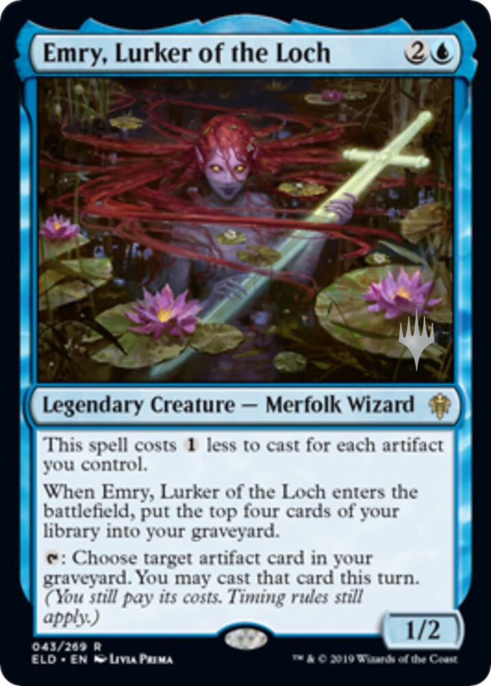 Emry Lurker of the Loch 43 (Promo Pack: Throne of Eldraine)  - Foil | Good Games Adelaide SA