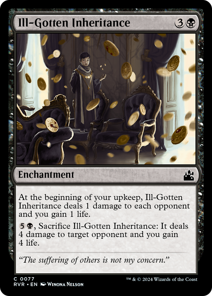 Ill-Gotten Inheritance [Ravnica Remastered] | Good Games Adelaide SA