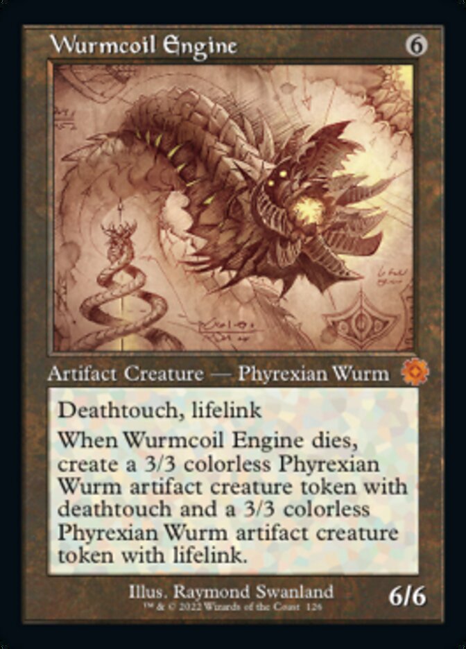 Wurmcoil Engine (Retro Schematic) [The Brothers' War Retro Artifacts] | Good Games Adelaide SA