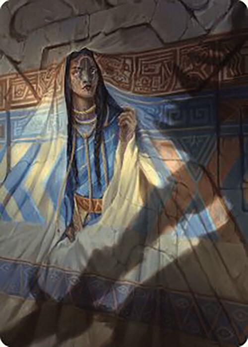 Whispersilk Cloak Art Card 80 (Art Series: The Lost Caverns of Ixalan)  | Good Games Adelaide SA