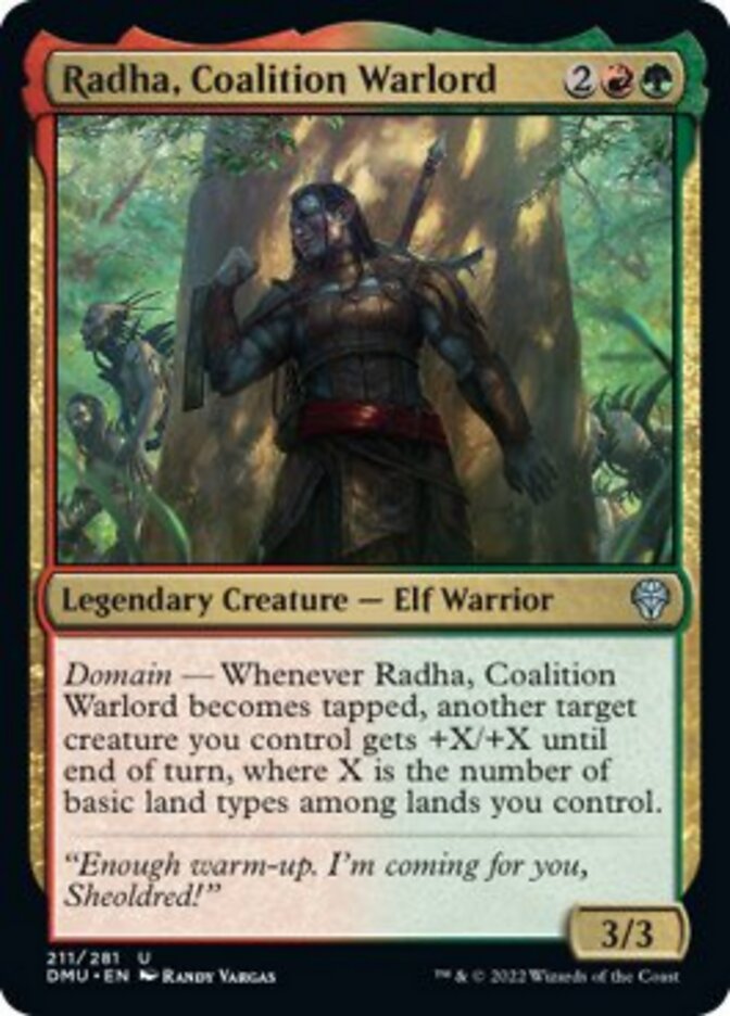 Radha, Coalition Warlord [Dominaria United] | Good Games Adelaide SA