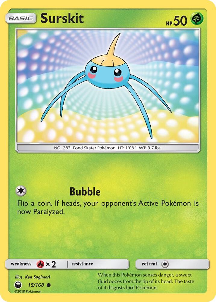 Surskit 15/168 (SM - Celestial Storm)  | Good Games Adelaide SA