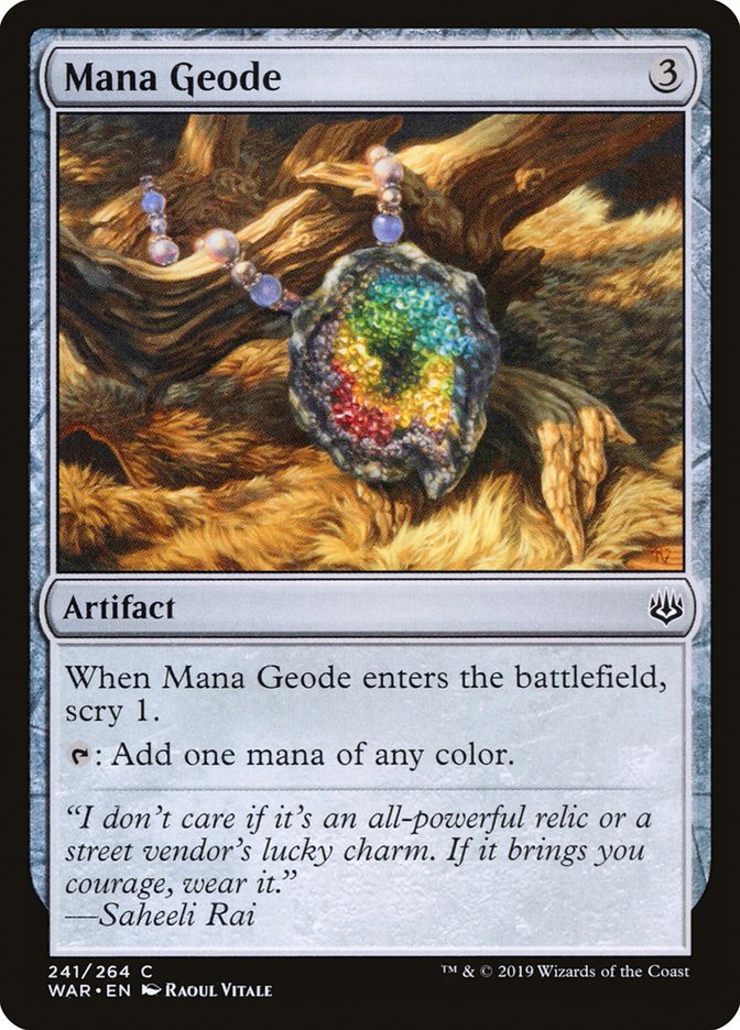 Mana Geode [War of the Spark] | Good Games Adelaide SA