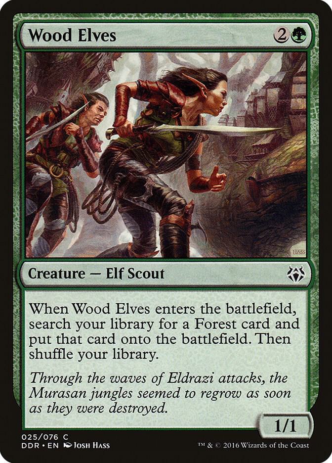 Wood Elves 25 (Duel Decks: Nissa vs. Ob Nixilis)  | Good Games Adelaide SA
