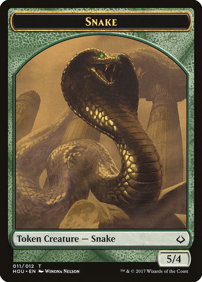 Snake Token [Hour of Devastation Tokens] | Good Games Adelaide SA