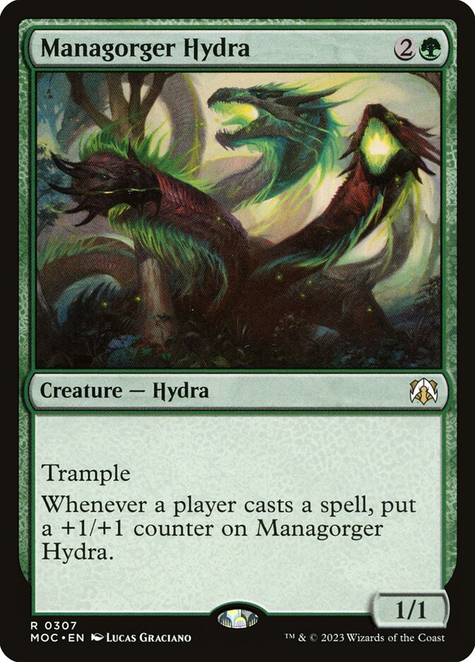 Managorger Hydra 307 (Commander: March of the Machine)  | Good Games Adelaide SA