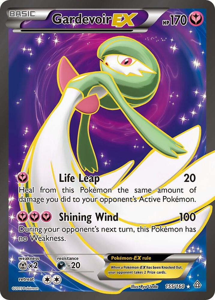 Gardevoir EX Full Art 155/160 (XY - Primal Clash)  - Holofoil | Good Games Adelaide SA