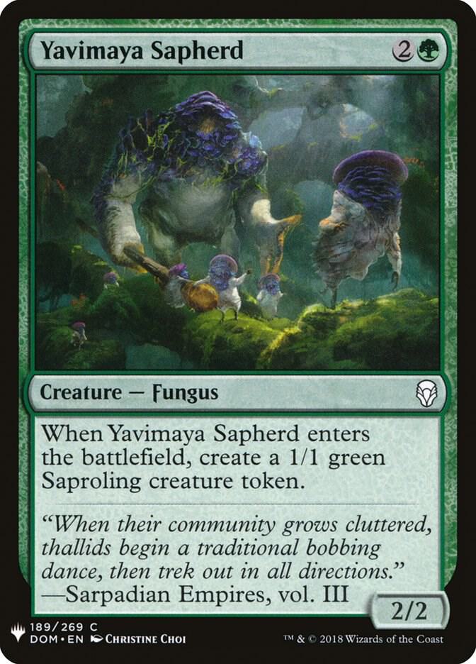 Yavimaya Sapherd 189 (The List Reprints)  | Good Games Adelaide SA