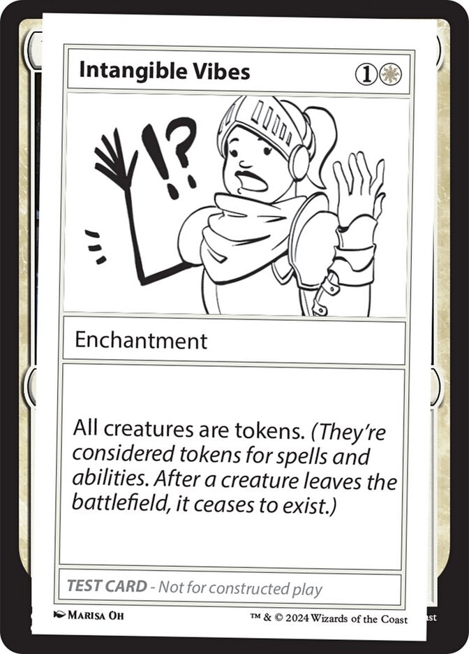 Intangible Vibes  (Mystery Booster 2 Playtest Cards)  | Good Games Adelaide SA