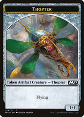 Knight // Thopter Double-sided Token (Game Night) [Core Set 2019 Tokens] | Good Games Adelaide SA