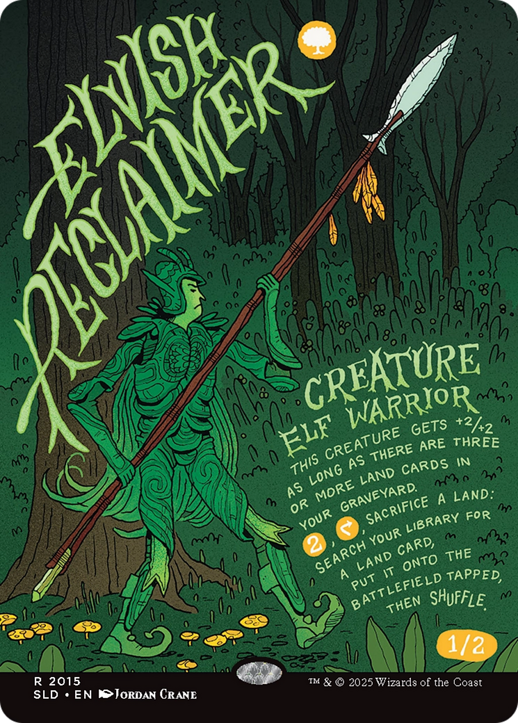 Elvish Reclaimer [Secret Lair Drop Series] | Good Games Adelaide SA