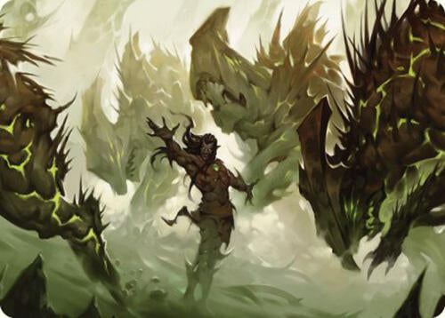 Ezuris Predation Art Card 23 (Art Series: Commander Masters)  | Good Games Adelaide SA