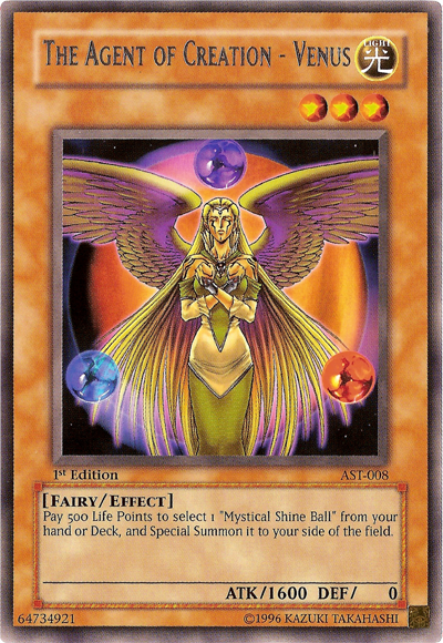 The Agent of Creation - Venus [AST-008] Rare | Good Games Adelaide SA