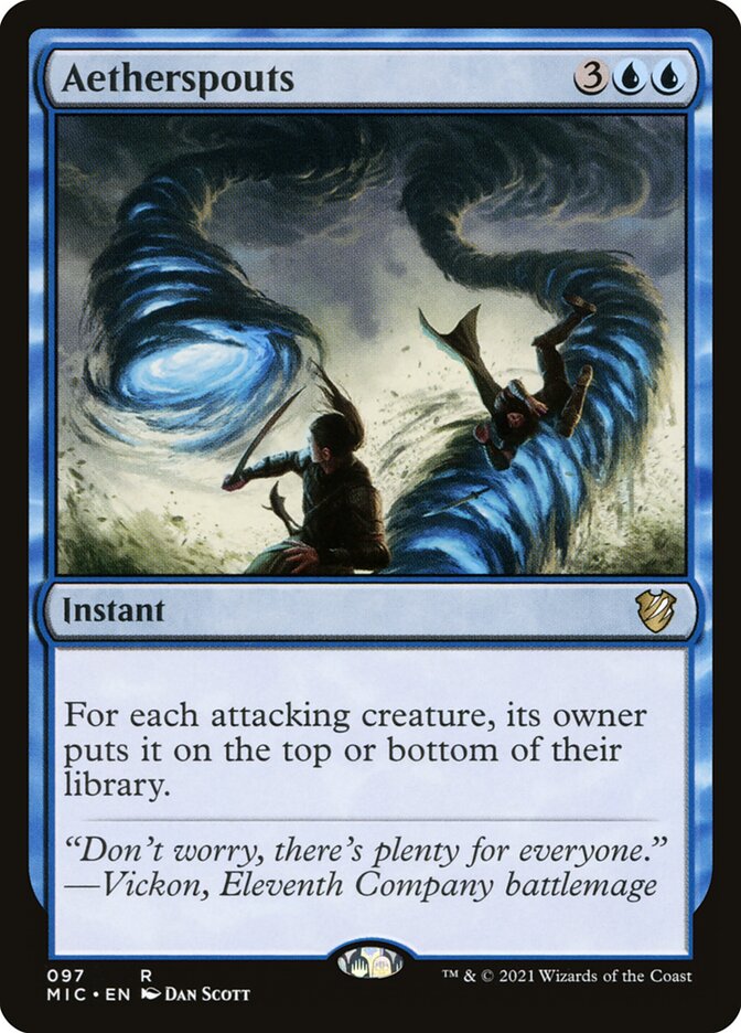 Aetherspouts 97 (Commander: Innistrad: Midnight Hunt)  | Good Games Adelaide SA
