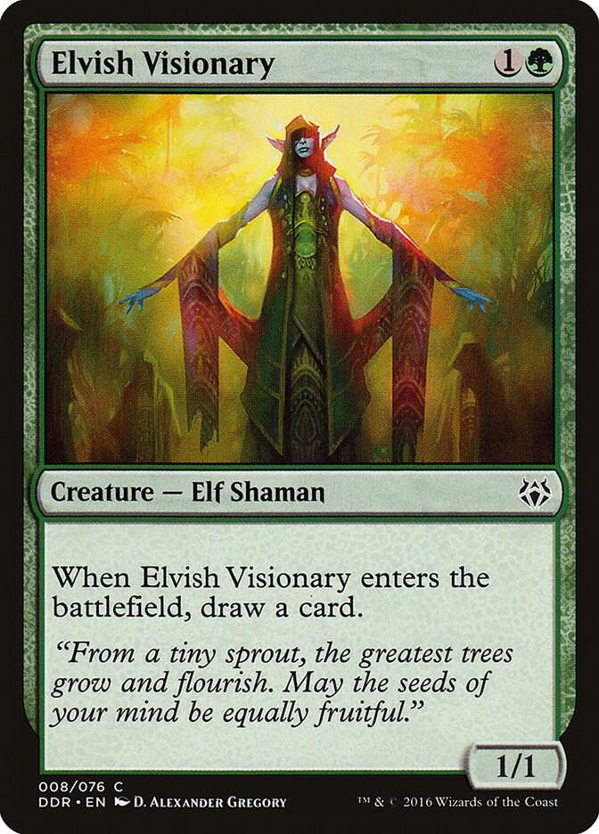 Elvish Visionary 8 (Duel Decks: Nissa vs. Ob Nixilis)  | Good Games Adelaide SA