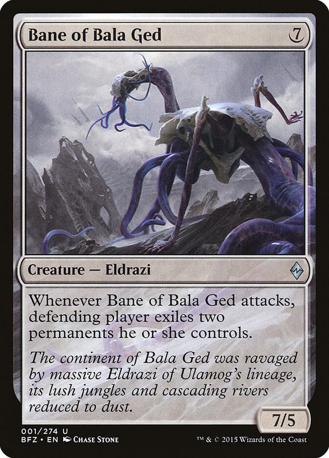 Bane of Bala Ged 1 (Battle for Zendikar)  - Foil | Good Games Adelaide SA