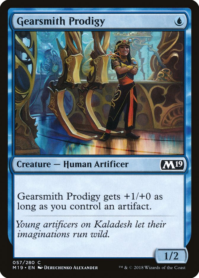 Gearsmith Prodigy 57 (Core Set 2019)  - Foil | Good Games Adelaide SA