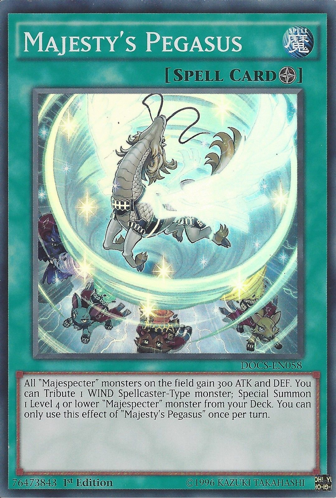Majesty's Pegasus [DOCS-EN058] Super Rare | Good Games Adelaide SA