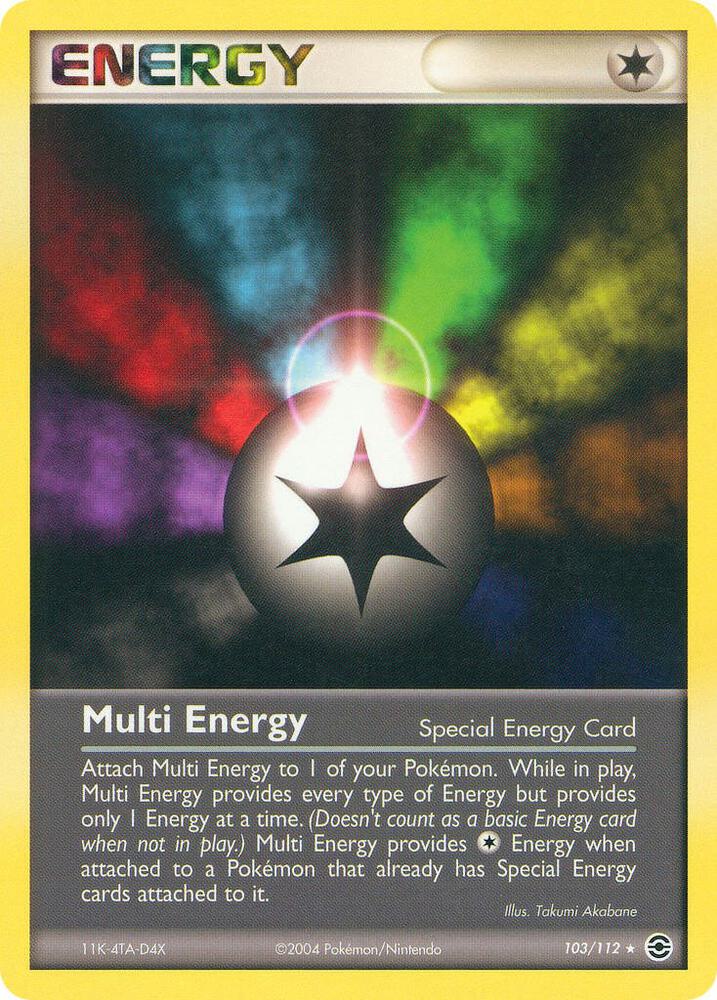 Multi Energy 103/112 (FireRed & LeafGreen)  - Reverse Holofoil | Good Games Adelaide SA