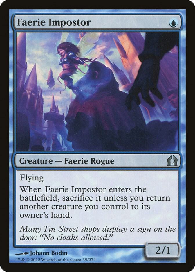 Faerie Impostor 39 (Return to Ravnica)  - Foil | Good Games Adelaide SA