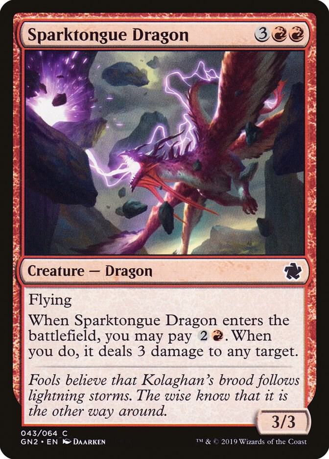 Sparktongue Dragon 43 (Magic Game Night 2019)  | Good Games Adelaide SA