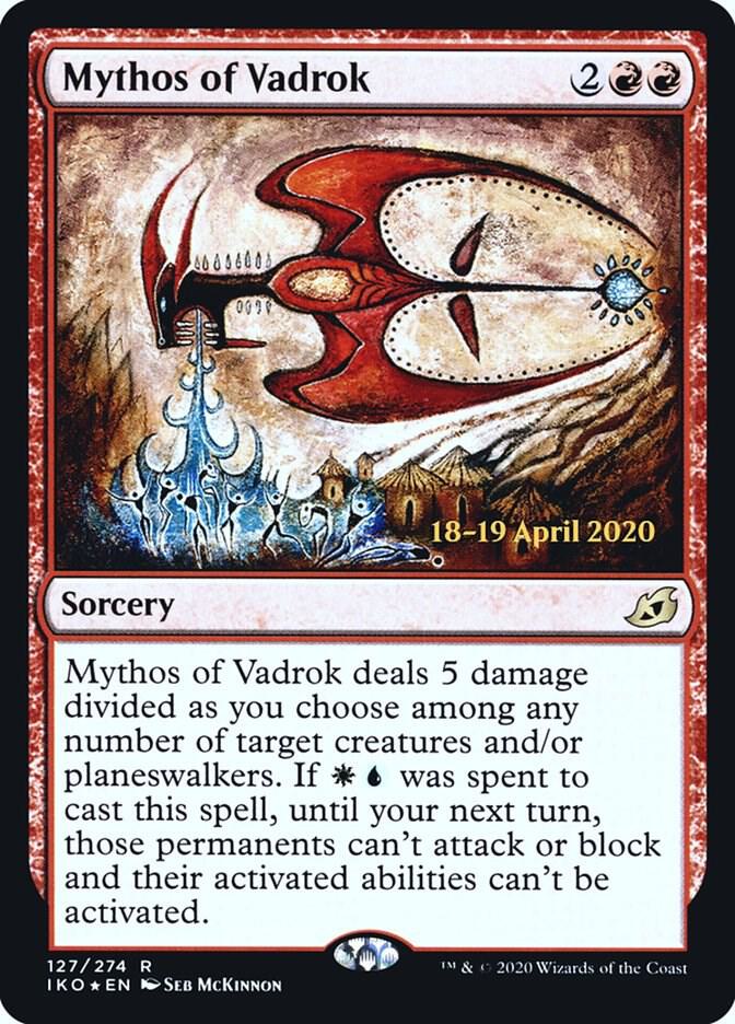 Mythos of Vadrok 127 (Prerelease Cards)  - Foil | Good Games Adelaide SA