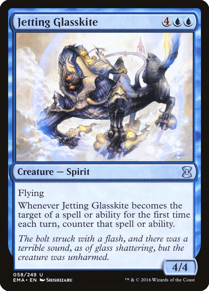 Jetting Glasskite 58 (Eternal Masters)  - Foil | Good Games Adelaide SA