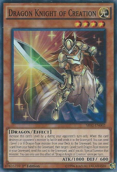 Dragon Knight of Creation [SR02-EN002] Super Rare | Good Games Adelaide SA