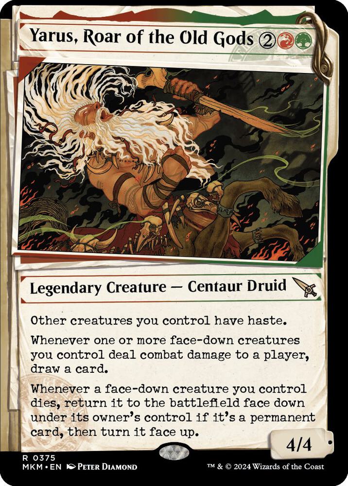Yarus, Roar of the Old Gods 375 (Murders at Karlov Manor)  - Foil | Good Games Adelaide SA
