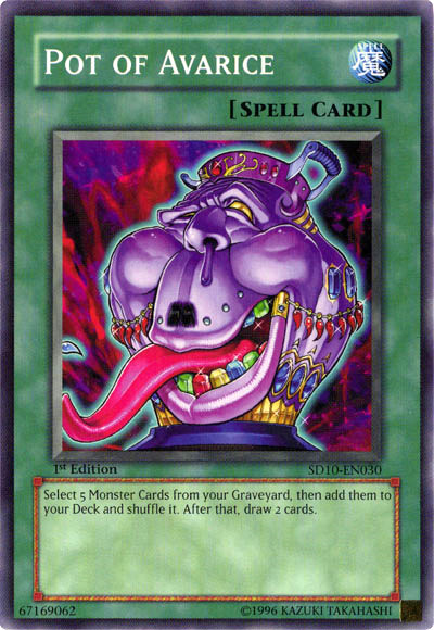 Pot of Avarice [SD10-EN030] Common | Good Games Adelaide SA