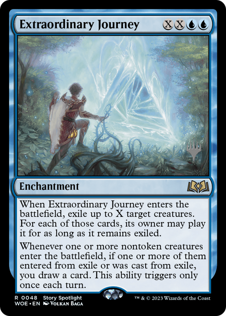 Extraordinary Journey (Promo Pack) [Wilds of Eldraine Promos] | Good Games Adelaide SA